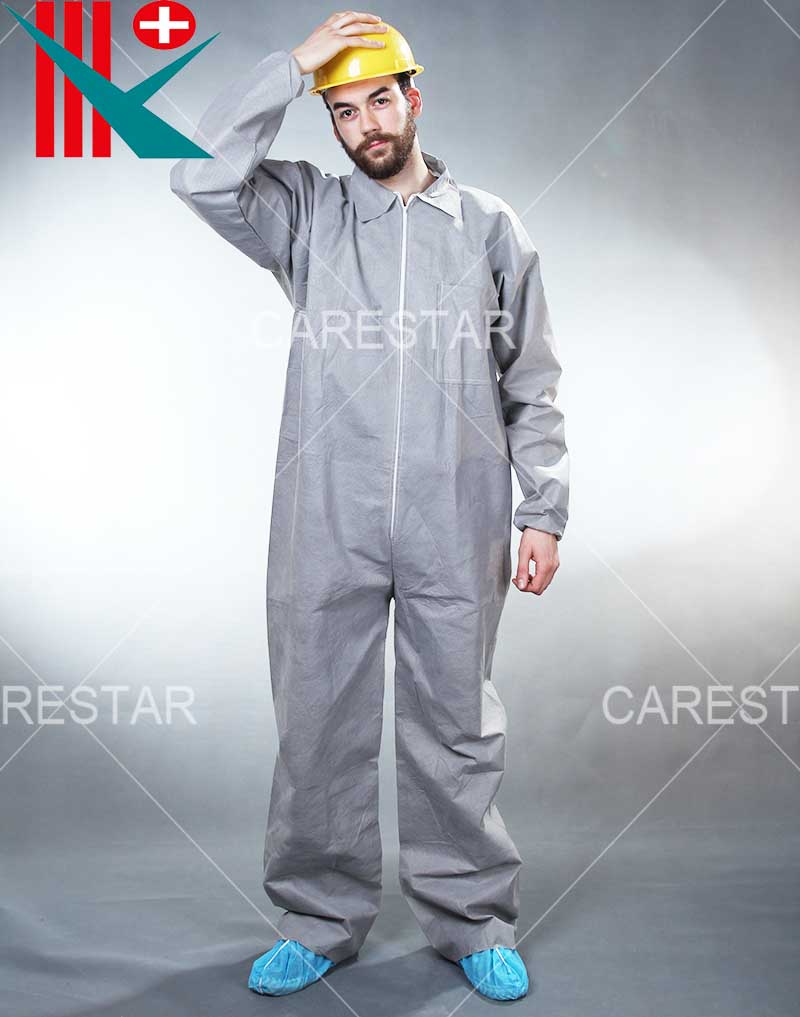 Grey SMS Coverall