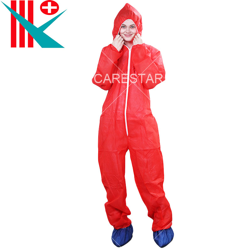 Red PP Coverall