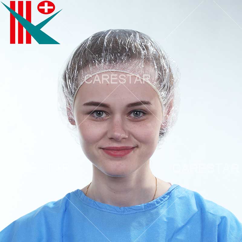 PE Shower Cap, Transparent