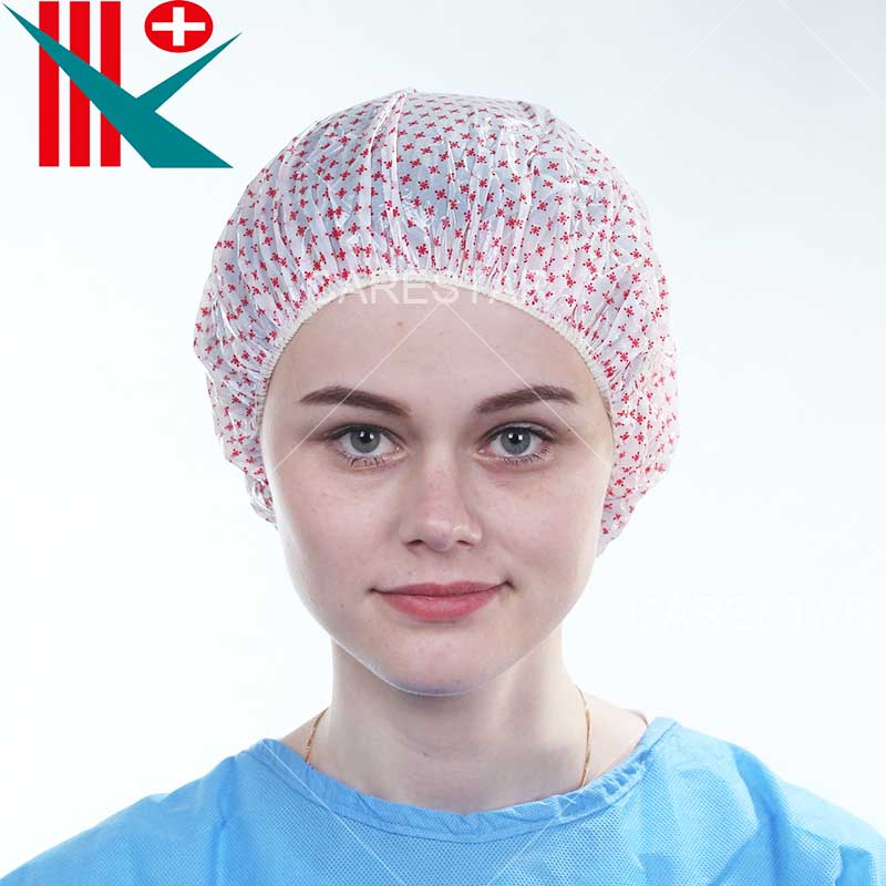 PE Shower Cap, Printed