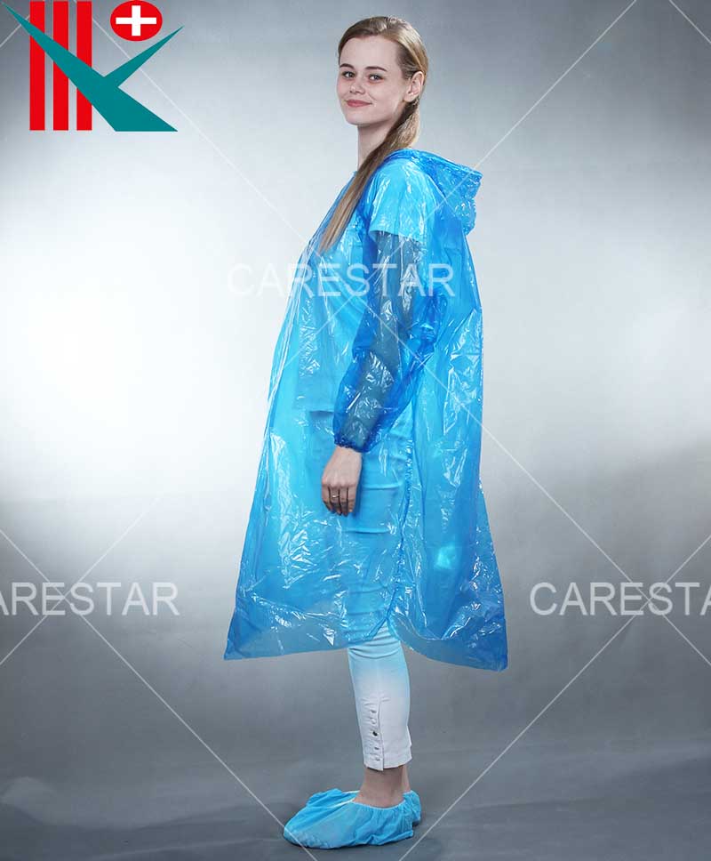 Disposable PE Poncho