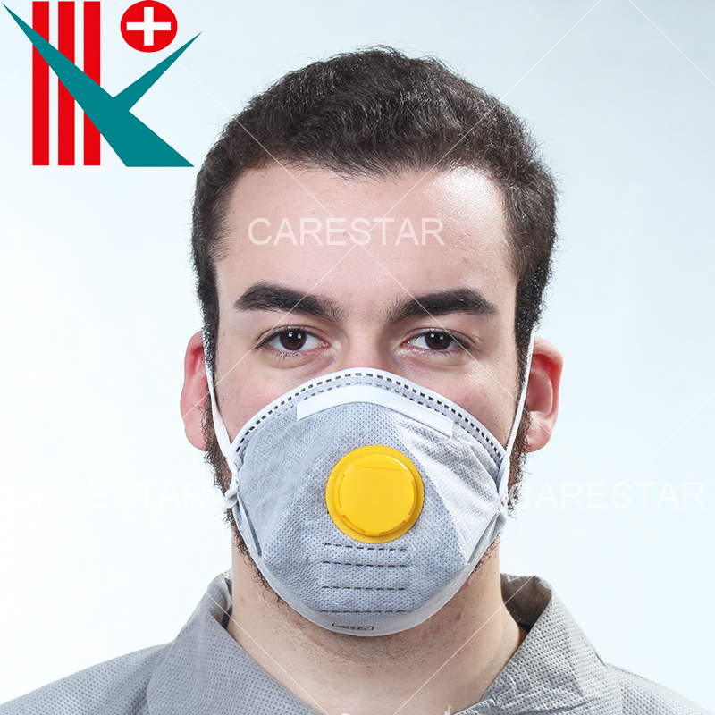 Active Carbon FFP2 / N95 Respirator with Valve