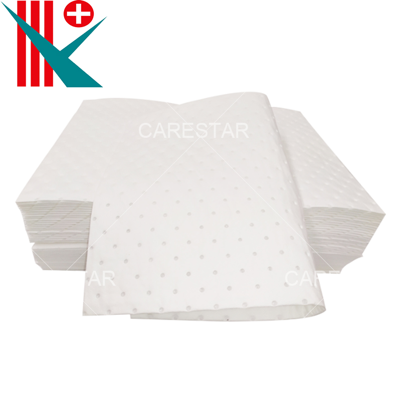 General Oil Absorbent Pad, Dimpled Surface