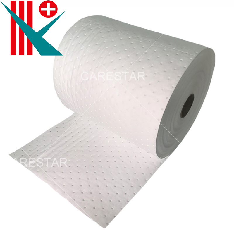 General Oil Absorbent Roll, Dimpled Surface